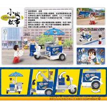 Load image into Gallery viewer, City Story 小城故事 拼裝積木：香港三輪雪糕車

