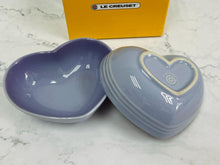 Load image into Gallery viewer, Le Creuset small heart dish Pastel Purple (set of 2)
